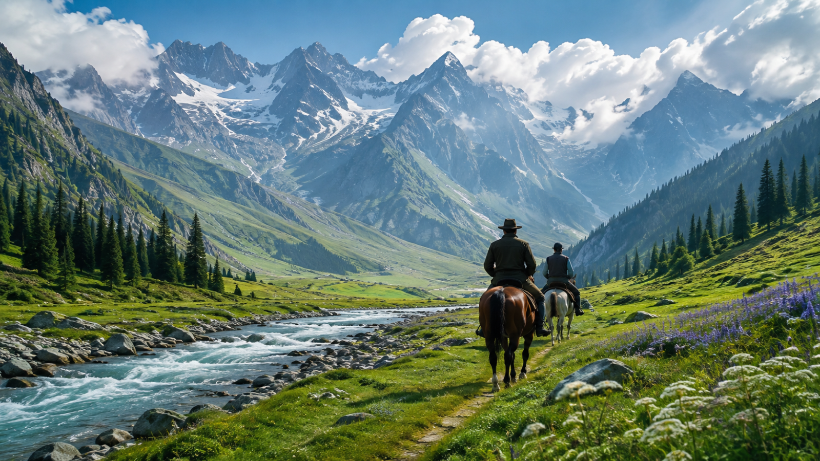 Kashmir Winter Wonderland