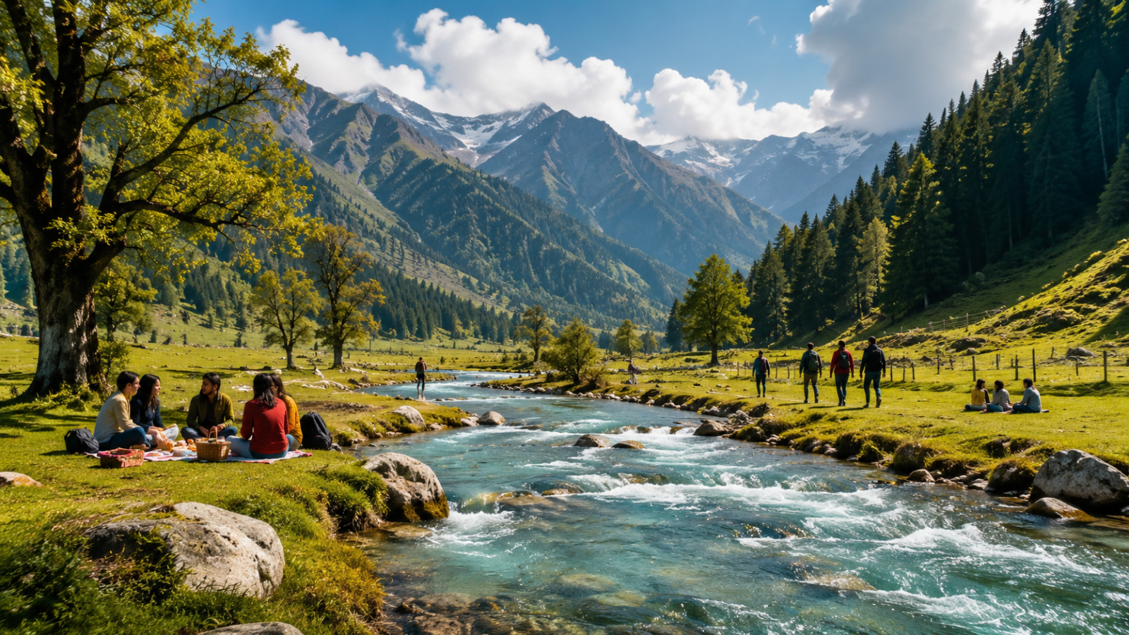 Kashmir Winter Wonderland